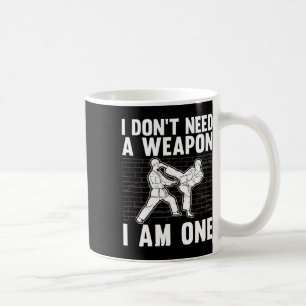 Funny Karate For Men Women Karate Black Belt Marti Coffee Mug