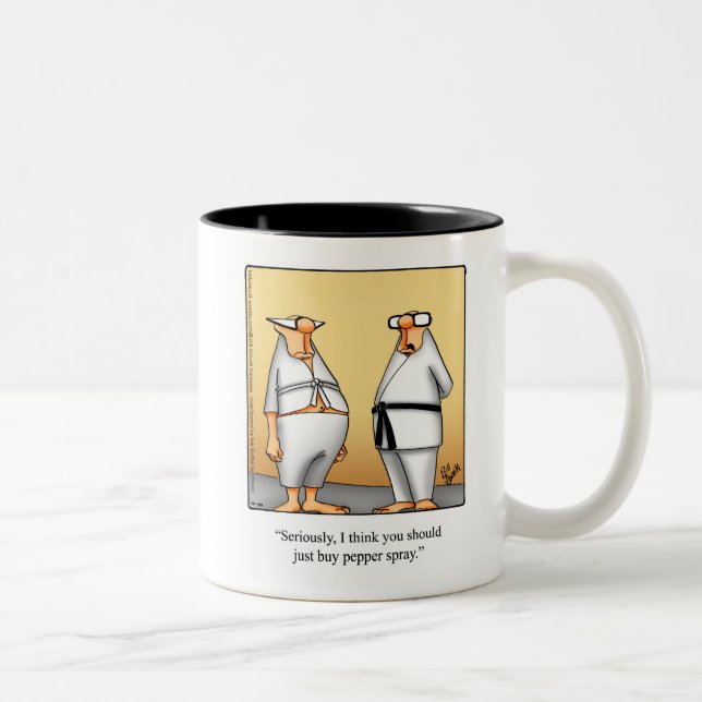 Funny Karate Humour Mug cadeau (Droit)