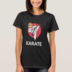 Funny Karate Sloth T-Shirt
