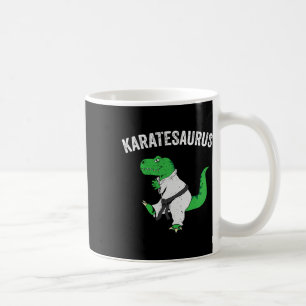 Funny Karate T Rex Dinosaur Cute Dino Martial Arts Coffee Mug