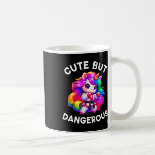 Funny Karate Unicorn Cute But Dangerous Karate Gi Coffee Mug