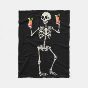 Funny Karatesaurus Dinosaur T Rex In Karate Gi Bla Fleece Blanket