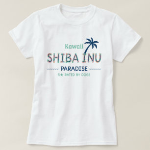 Funny Kawaii Shiba Inu Paradise Dog Mom Dog Lover T-Shirt