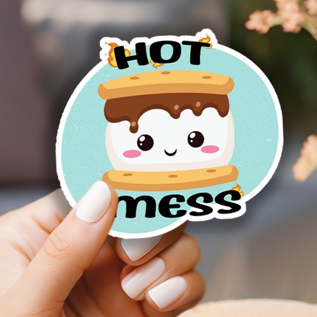 Funny Kawaii Smores Hot Mess  (Creator Uploaded)