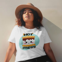 Funny Kawaii Smores Hot Mess 