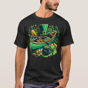 Funny Kayak St Patricks Day Kayaking Kayaker Men W T-Shirt