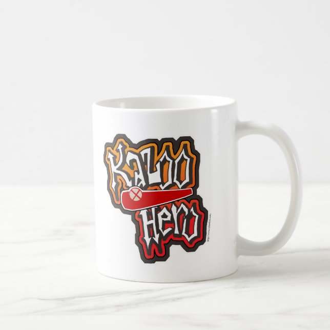 Funny Kazoo Hero Instrument Music Cartoon Coffee Mug (Right)