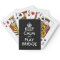 Funny Keep calm and play bridge playing cards
