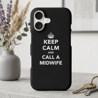 Funny Keep Calm Midwife Doula Humour