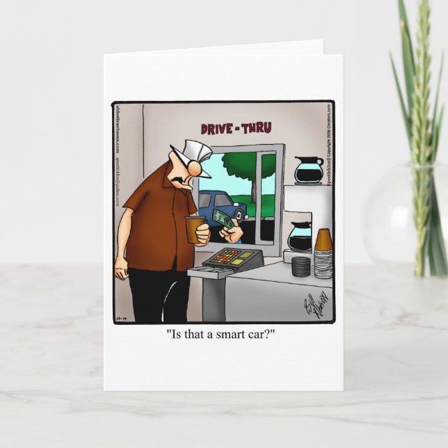 Funny Keeping In Touch Greeting Card (Front)