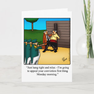 Funny Keeping In Touch Humour Greeting Card