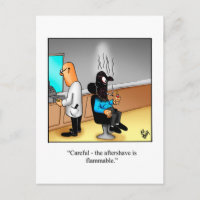 Funny Keeping In Touch Humour Postcard