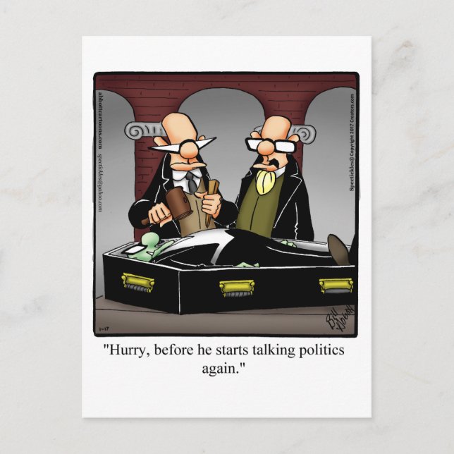 Funny Keeping In Touch Postcard  (Front)