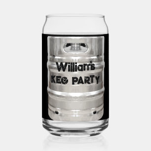 Funny Keg Party Can Shape Drink Glass