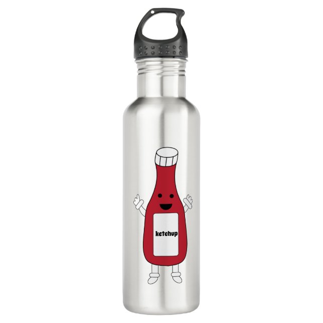 Funny Ketchup Bottle Cute (Front)