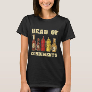 Funny Ketchup Mustard Barbecue Sauce Condiments Sm T-Shirt
