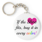 Funny Keychain for the Shoe Lover