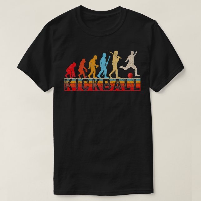 Funny Kickball tshirt Kickball, kick balls adulte (Design devant)
