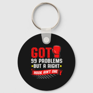 Funny Kickboxing _1 Keychain