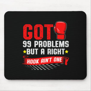 Funny Kickboxing _1  Mouse Pad