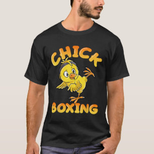 Funny Kickboxing Fighting Girl Cute Kick Boxing Ch T-Shirt