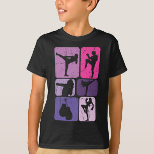 Funny Kickboxing For Girl Women Kickboxer Workout T-Shirt