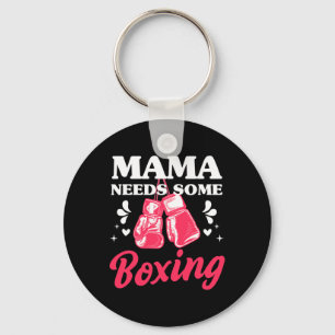 Funny Kickboxing Mama Needs Some Boxing Training G Keychain