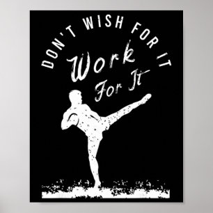 Funny Kickboxing Outfit For A Kickboxer _3  Poster