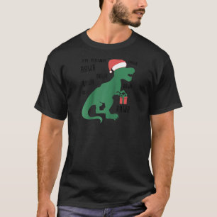 Funny Kid Tee Dinosaur Fa Ra Ra Rawr Rawr Christma