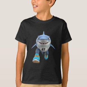 Funny Kids 67 Meme Tralalero Tralala Runner Italia T-Shirt