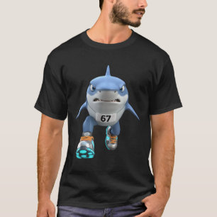 Funny Kids 67 Meme Tralalero Tralala Runner Italia T-Shirt