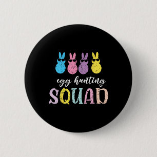 Funny Kids Byby Egg Hunting Squad 2 Inch Round Button
