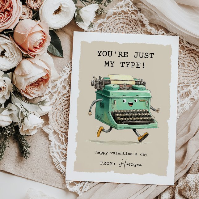 Funny Kids Classroom Valentines Day Card (Creator Uploaded)