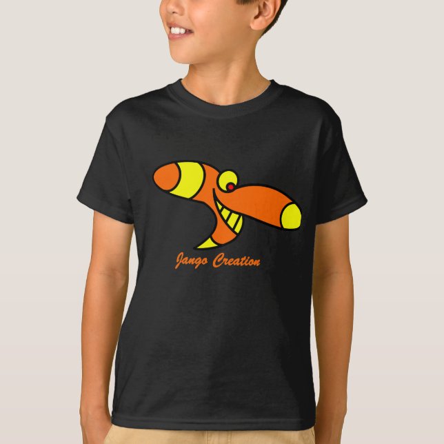 funny+kids jango shirt (Front)