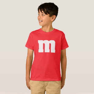 Funny kids M and M candy shirt