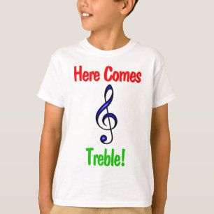 Funny Kids Music T-Shirt : Voici Arbre