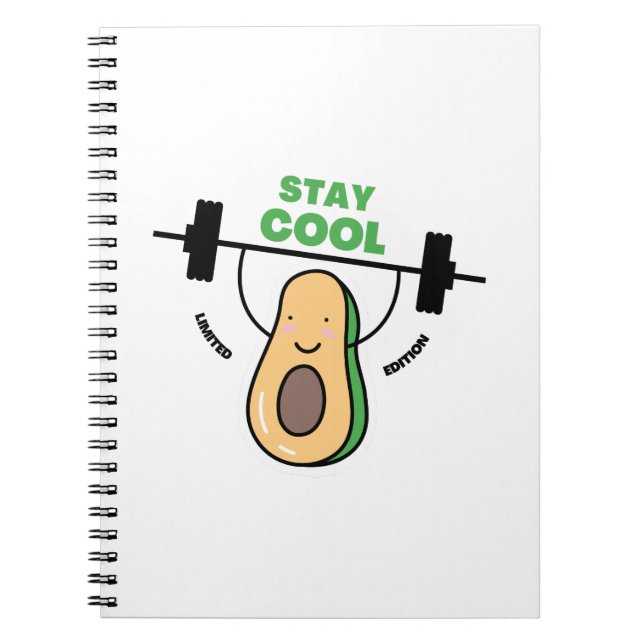  funny kids stay cool for school notebook (Front)