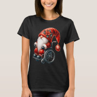 Funny Kids Wheelchair Santa Graphic For Men Christ