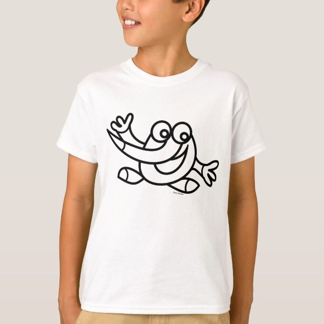 funny kidshirts by jangocreation T-Shirt (Front)