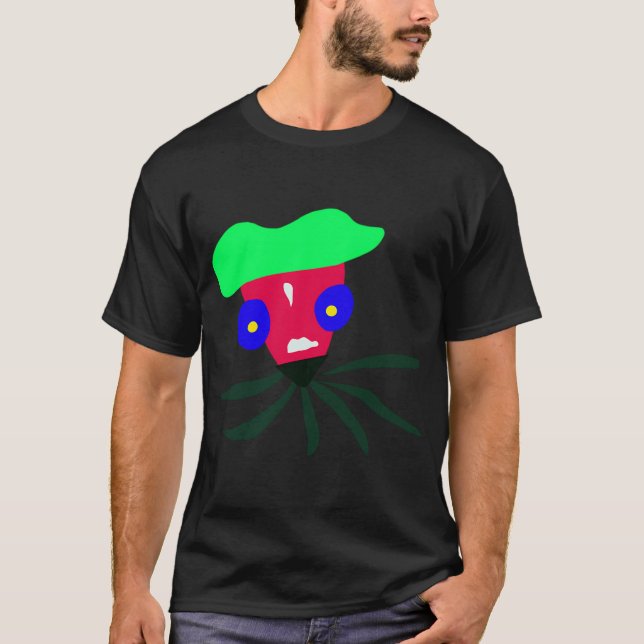 Funny King Octopus T-Shirt (Front)