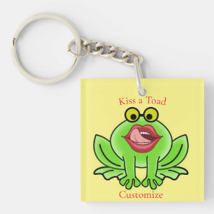 Funny Kiss A Toad Thunder_Cove Keychain
