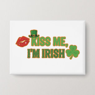 Funny Kiss Me I'm Irish St. Patrick's Day Party