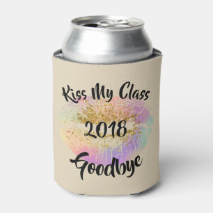 Funny Kiss My Class Goodbye Lips Can Cooler