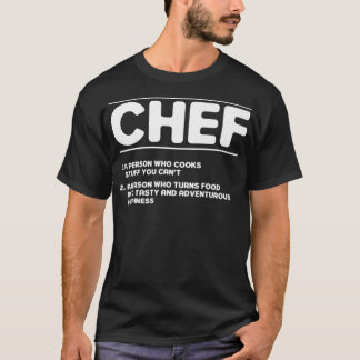 Funny Kitchen Chef Definition america  T-Shirt