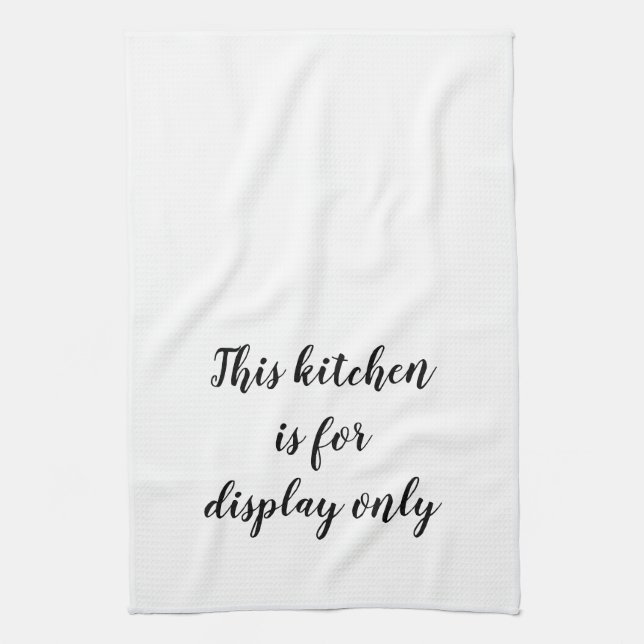 funny kitchen quote kitchen towel (Vertical)