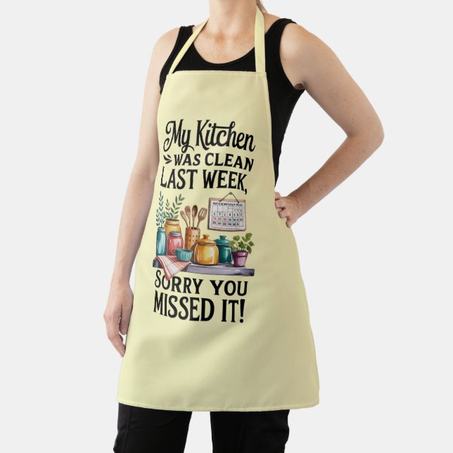 Funny Kitchen Series Design #6 Apron (Insitu)