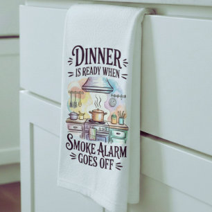 Funny Kitchen Towel Quote Dish