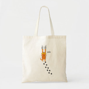 Funny Kitty Tote Bag For Cat Lovers