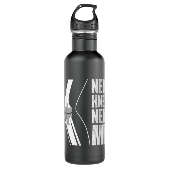 Funny Knee Replacement For Men Women After Surgery 710 Ml Water Bottle (Front)