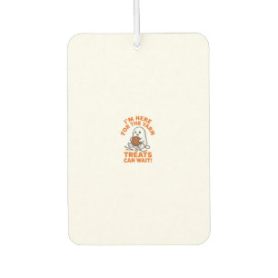 Funny Knitting Ghost Vintage Engraving Design_1 Air Freshener